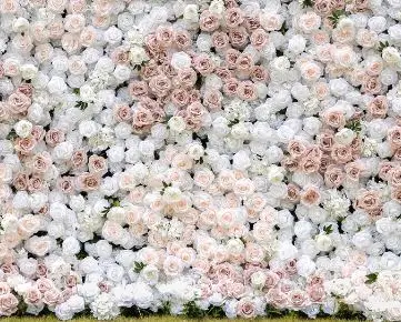 pink floral backdrop